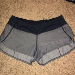 Lululemon speed shorts